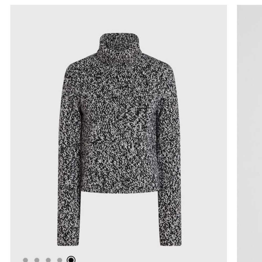 Club Monaco 100% wool Marled Turtleneck Sweater
